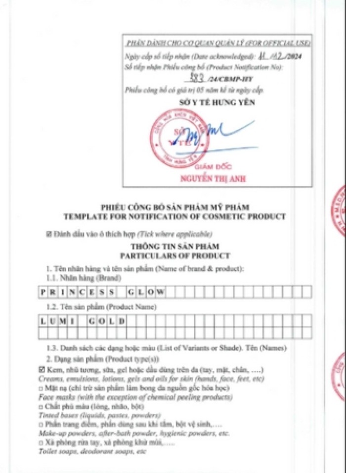 Giấy chứng nhận đăng  ký doanh nghiệp